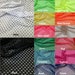Colorful Big Hole 0.5 Inch Diamond Mesh Stretch Polyester Spandex Fishnet Fabric - 58 to 60 Inches Wide - By the Yard 