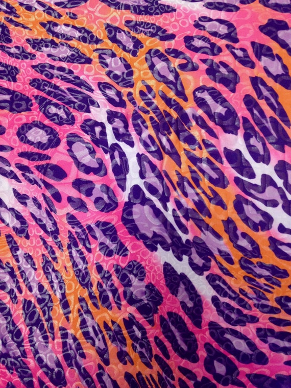 colorful leopard print w