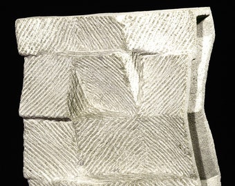 Robin Antar Handmade Limestone Sculpture: Conflicts in Life