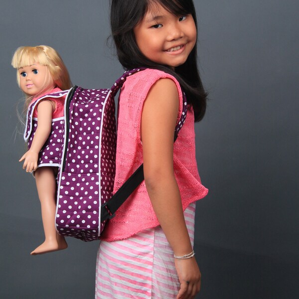 Doll Backpack Carrier Etsy