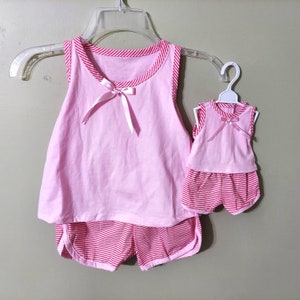 Girl and Doll matching clothing