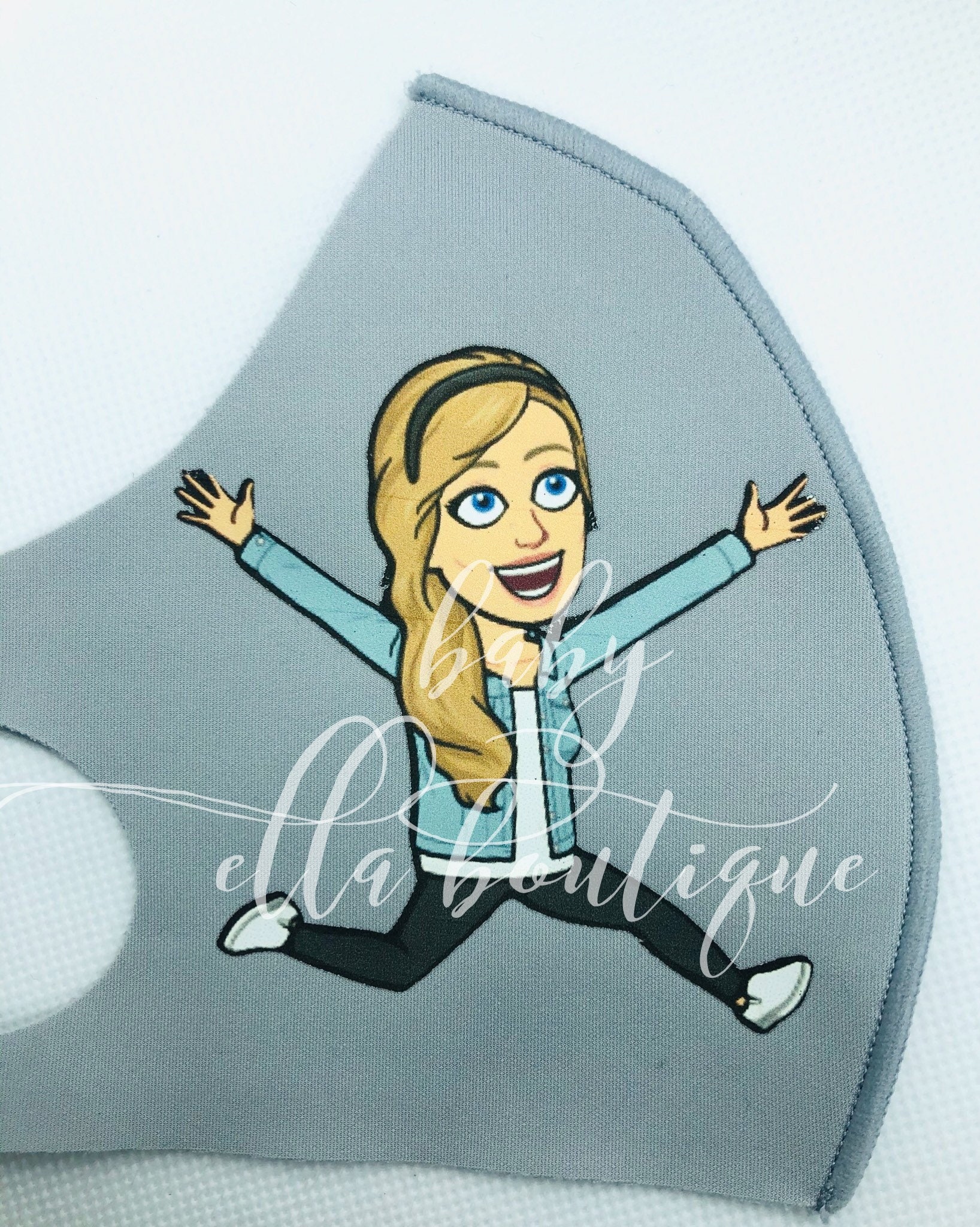 Bitmoji Face Mask Etsy