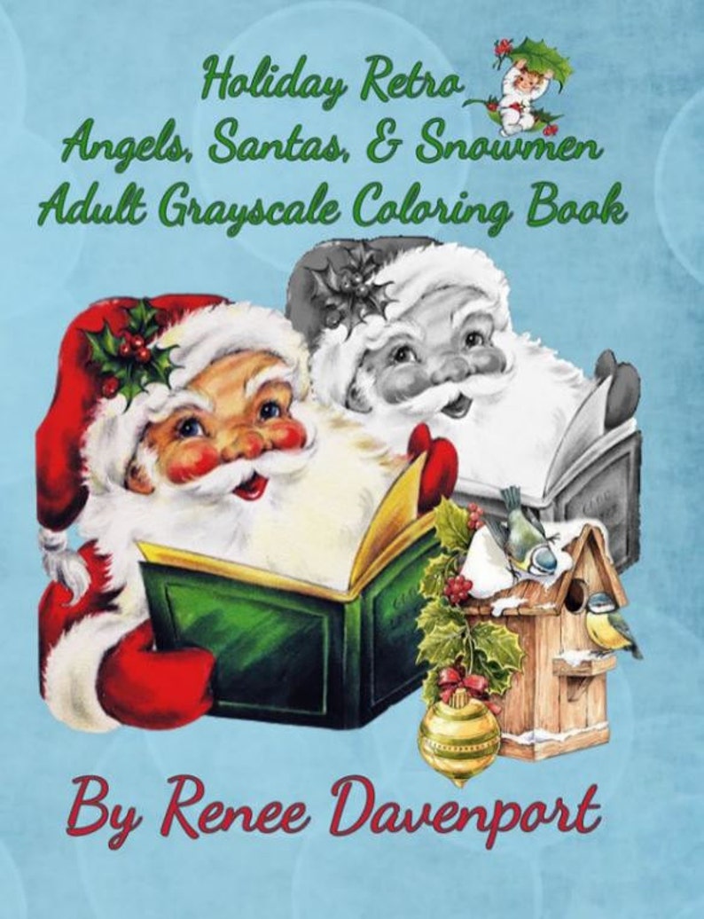 73+ Christmas Coloring Book For Adults Pdf Best HD