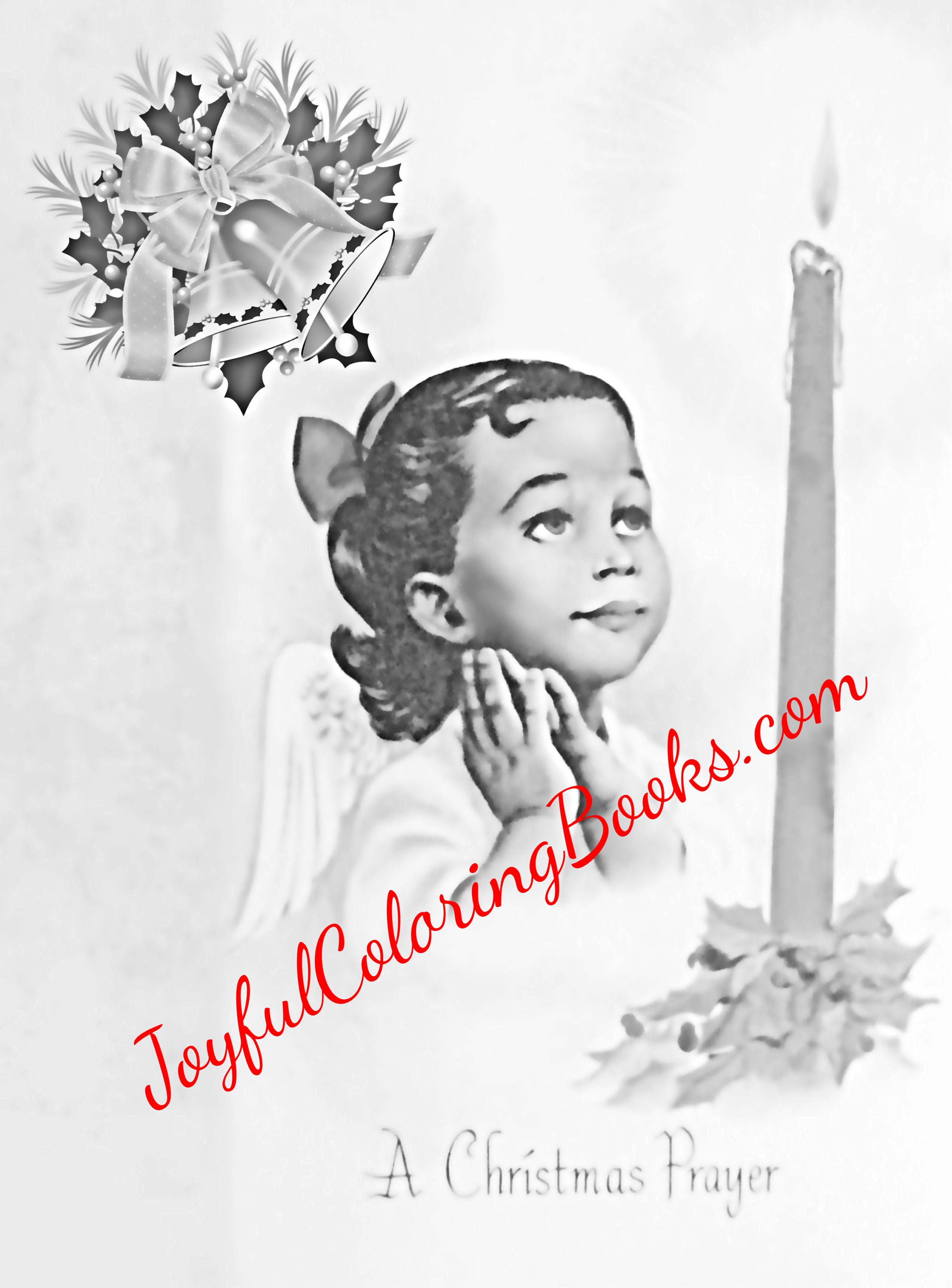 5 African American Grayscale Coloring Book Pages Angels and - Etsy