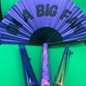 I&#39;M A BIG FAN clack fan and holder combo
