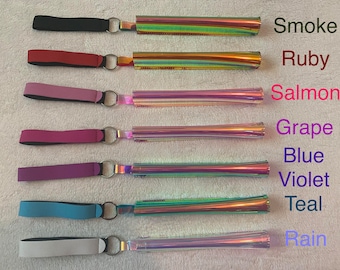 Small Size Classic Hand Fan Holders with Wrist Lanyard
