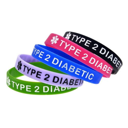Type 2 Diabetes Hidden Message Medical Alert T2 Diabetic - Etsy