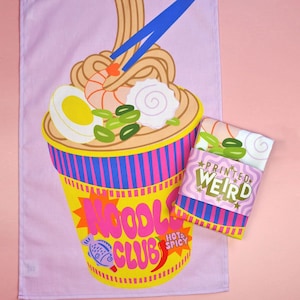 Noodle Club Tea Towel