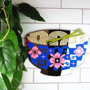 Ramen Noodle Bowl Mirror