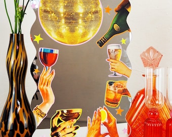 Cheers To Me Mirror  - 2x Sizes