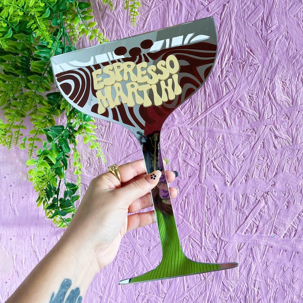 Espresso Martini Cocktail Mirror