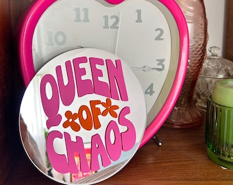 Queen Of Chaos Disc Mirror