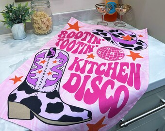 Kitchen Boogie Tea Towel