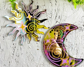 Groovy Moon & Sun Mirror Bundle