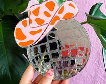 Cowgirl Disco Mini Mirror