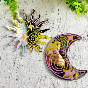 Groovy Moon & Sun Mirror Bundle