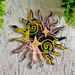 Groovy Sun Mirror