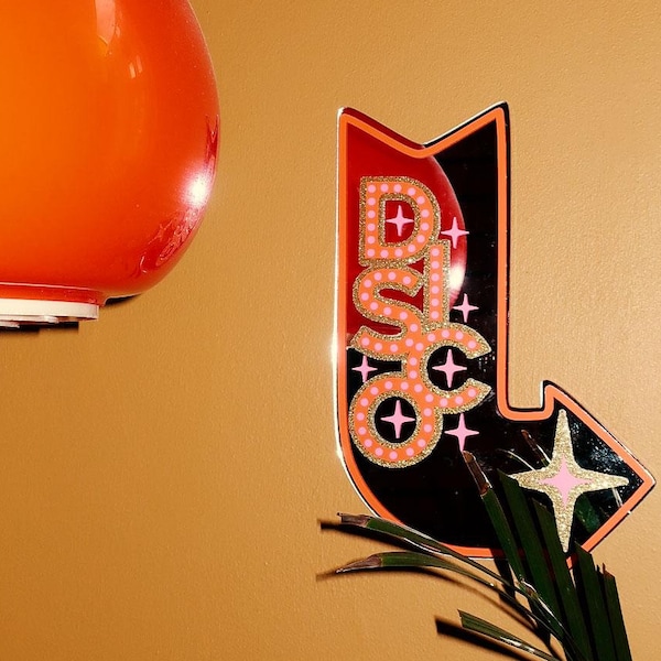 Spiegel bord DISCO Motel