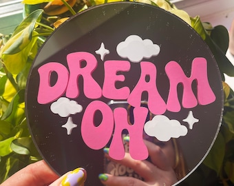 Dream On Disc Mirror