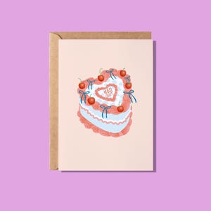 HBD Wenskaart Slut Kitsch Taart