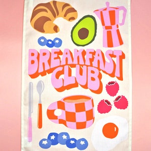 Breakfast Club Tea Towel image 2