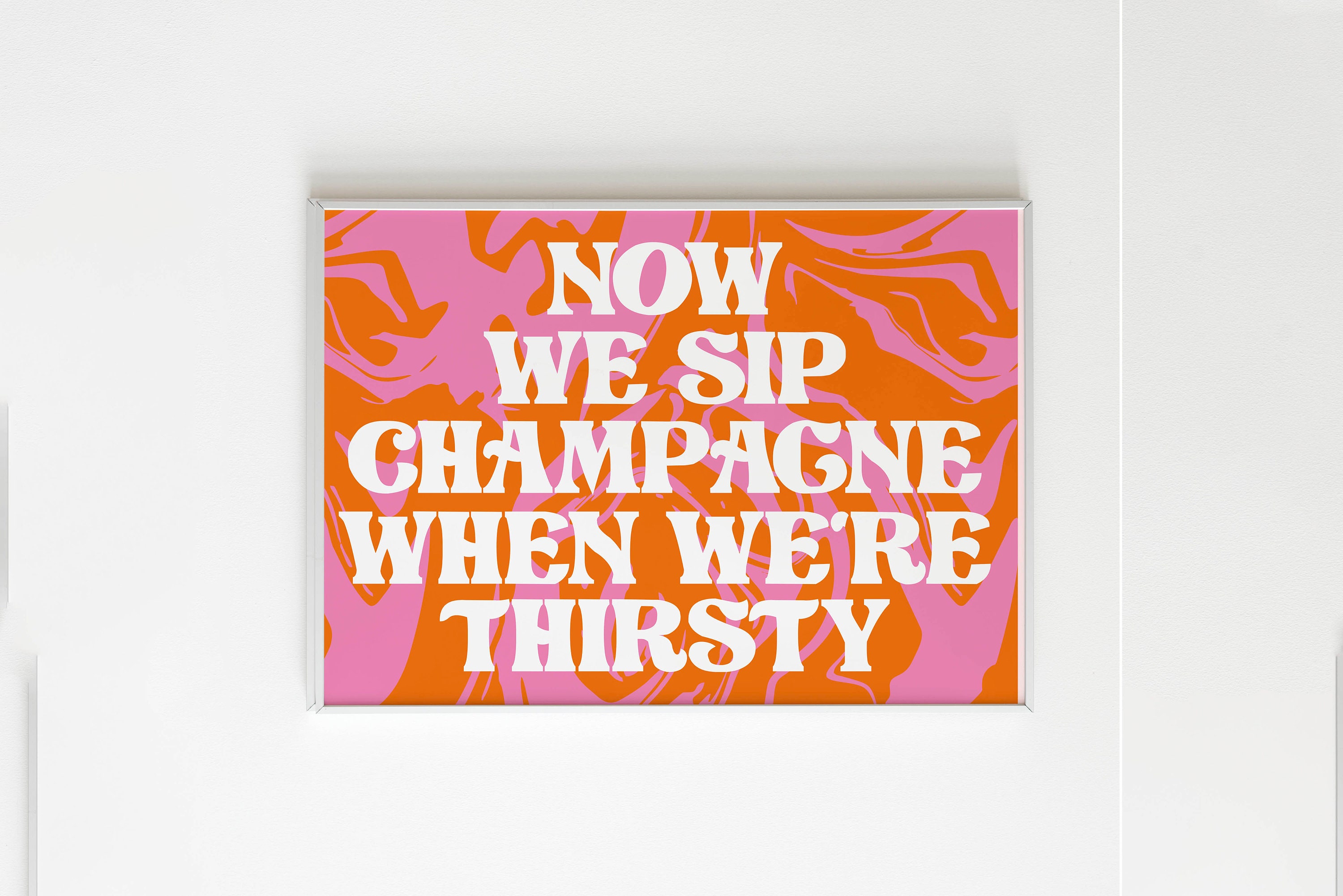 Now We Sip Champagne When We're Thirsty Biggie Smalls Etsy