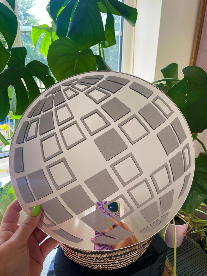 Disco Mirror Ball Mirror LOTS OF COLOURS Etsy