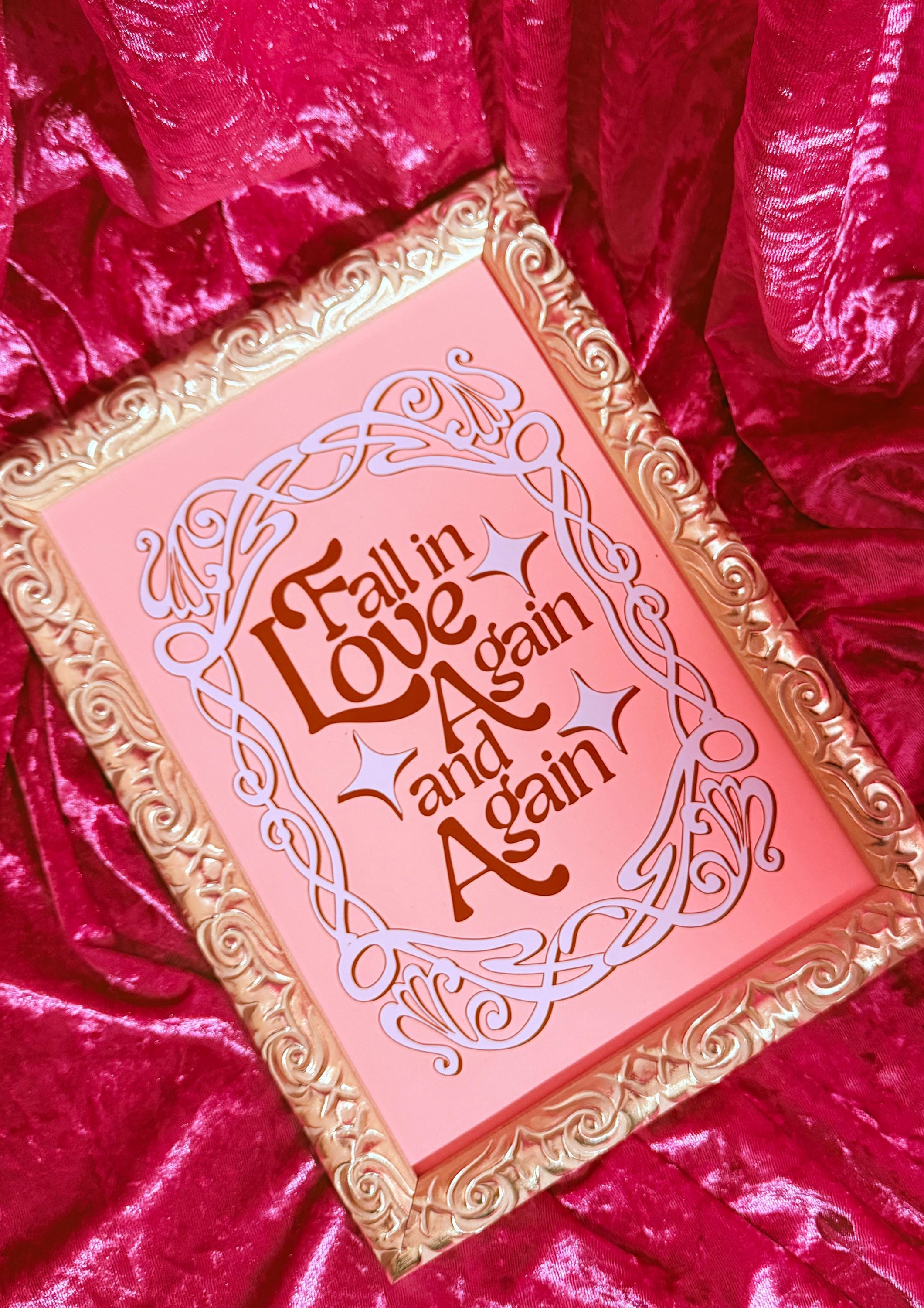 絵画 love again Fall in Love Again & Again Art/wall Decor/print - Lilac - Etsy Canada