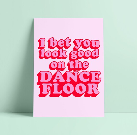 Bet You Look Good On The Dance Floor Arctic Monkeys Lyrics Etsy