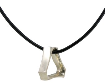 Life After Cancer I, caste, handmade, sterling silver