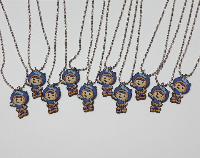 Gifts Lot of 10 Team Umizoomi Geo Charm Necklaces Birthday Party Favor Pack