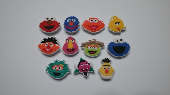 sesame street croc charms