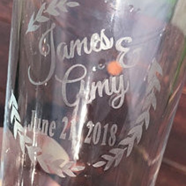 Custom Glass Etching - Etsy