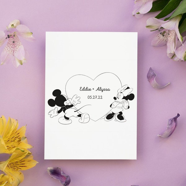 Mickey Mouse Wedding Activity Book for Kids - Wedding Coloring Book - Printable PDF Coloring Book - Mickey and Friends Printable
