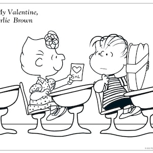 Peanuts - Charlie Brown Holiday Coloring Pages - Peanuts Christmas