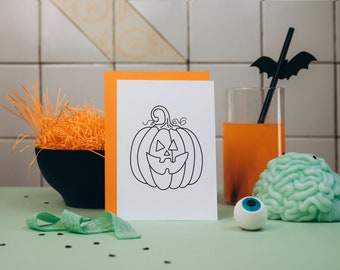 Halloween-målarbilder: 13 utskrivbara mönster (PDF)