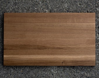 handcrafted white oak cutting board