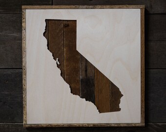 california from salvaged wood - the united states by bodeche