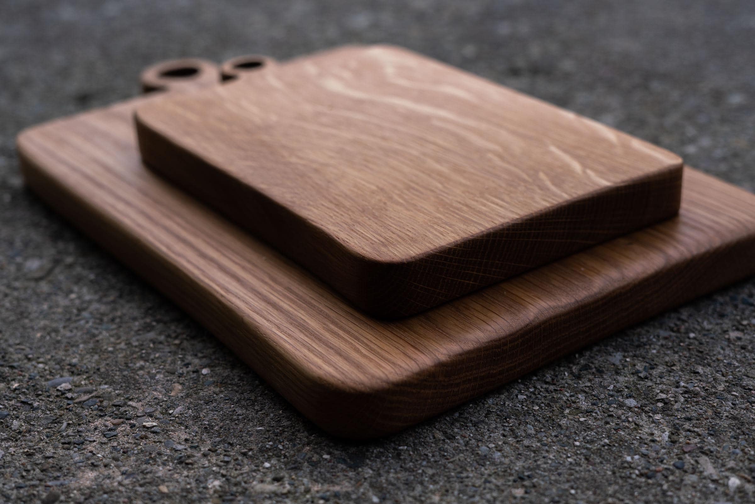 Handcrafted White Oak Cutting Board Set - Etsy