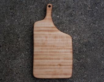 handcrafted maple cutting board