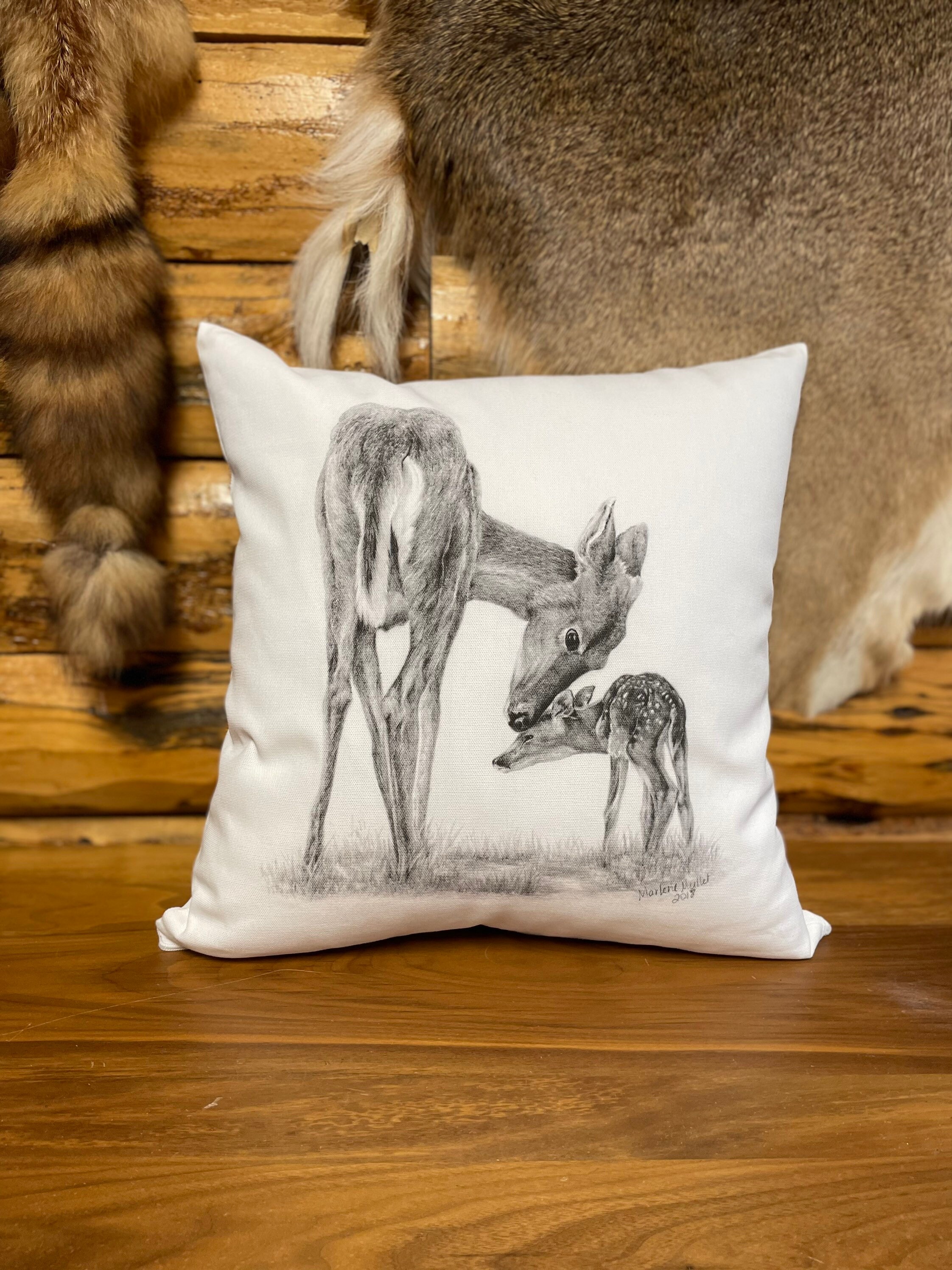 Wildlife Pillow Etsy Canada