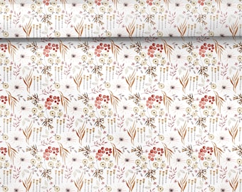 Floral Fling Drawer Liner -  Luxe Canvas Texture-Cabinet-Peel and Stick - Shelf Liner - Contact Paper - Seamless Pattern- High Quality