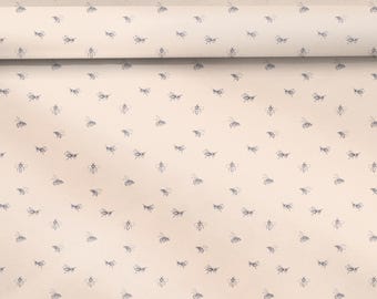 Bee Calm Drawer Liner -  Luxe Canvas Texture-Cabinet-Peel and Stick - Shelf Liner - Contact Paper - Seamless Pattern