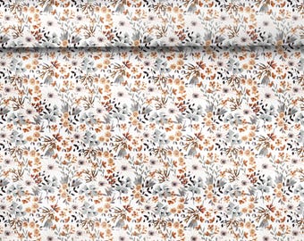 Floral Collage Drawer Liner -  Luxe Canvas Texture-Cabinet-Peel and Stick - Shelf Liner - Contact Paper - Seamless Pattern- High Quality