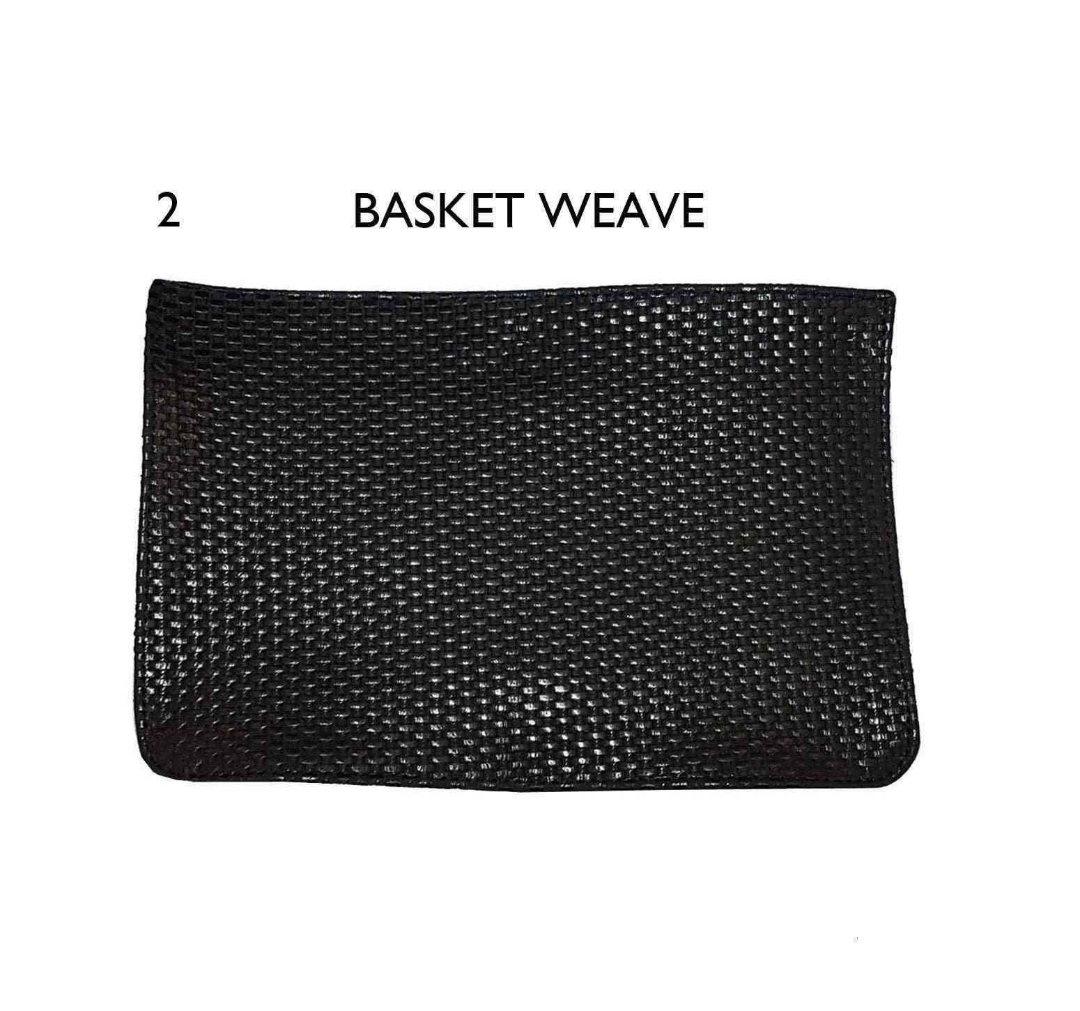 Addon Black Basket Weave Leather Flap for Brooklyn Flap Bag Etsy