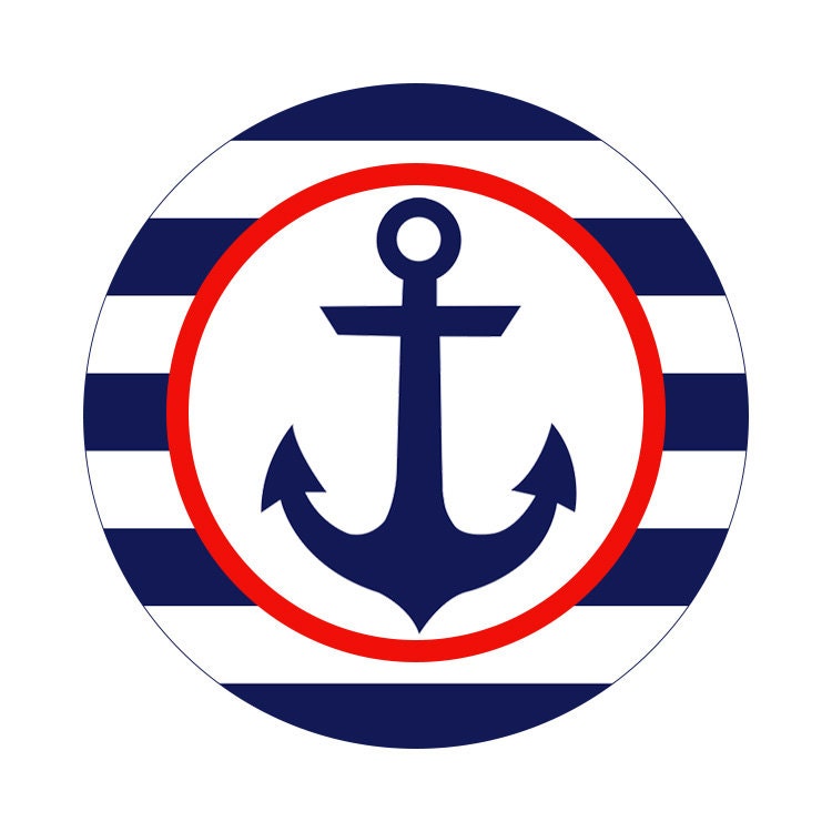 Nautical Cupcake Toppers Printable Cupcake Toppers Nautical | Etsy Canada