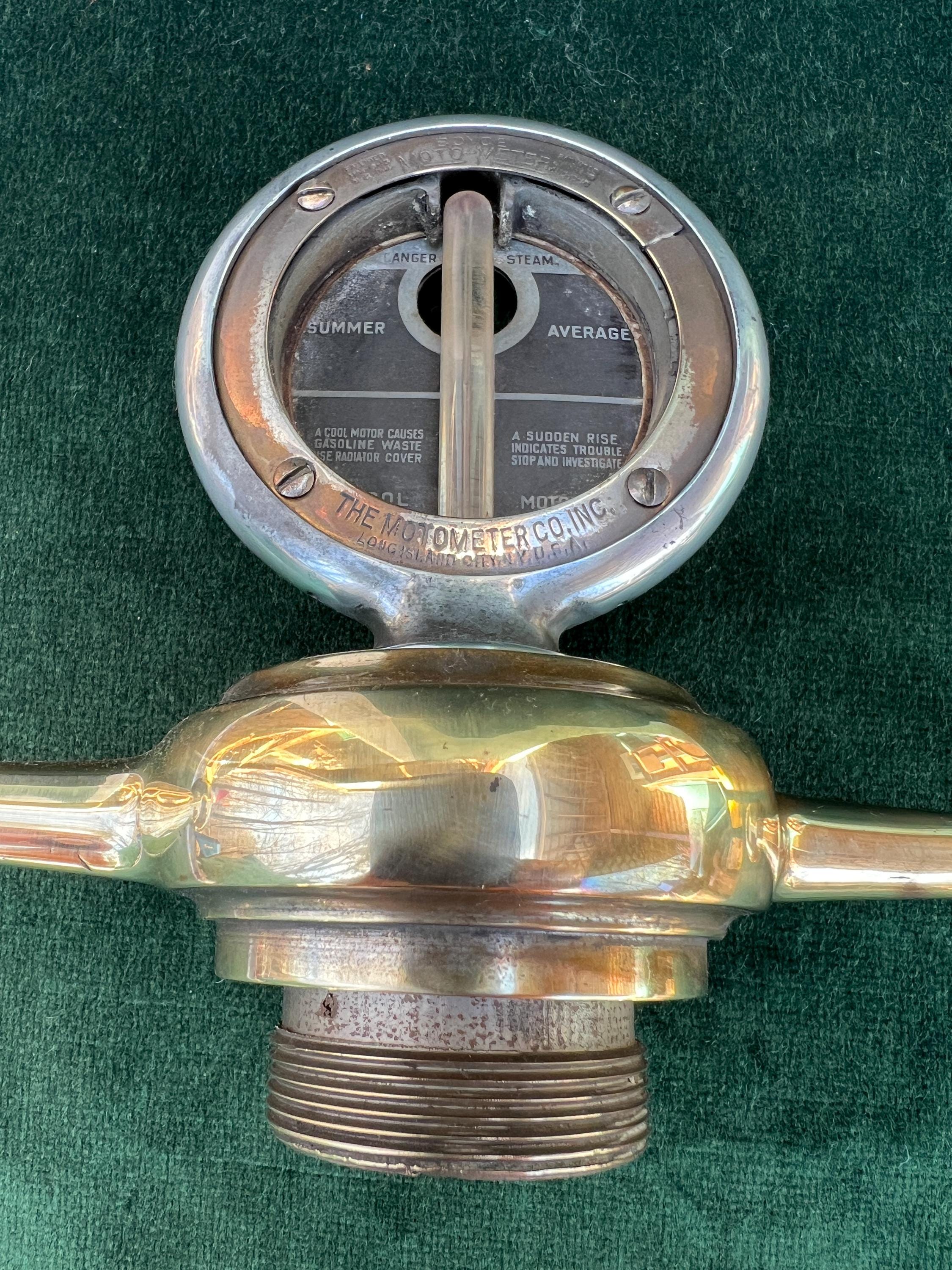 1920s Boyce Brass Dog Bone Motometer: Vintage Auto Collector - Etsy