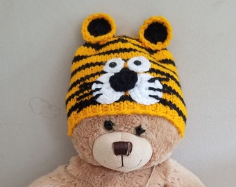 Tiger Hat, Baby Hat, Photo props, SHIP same DAY !!!!