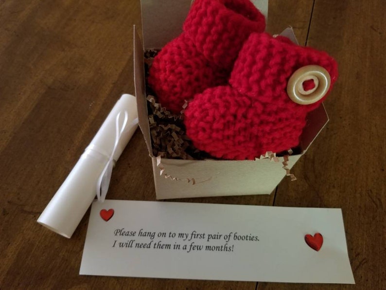 Baby Booties Pregnancy Announcement Crochet Baby boots Etsy