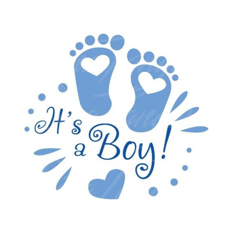 Baby Boy Booties Baby Gender Reveal Pregnancy Announcement Etsy